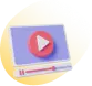 Video on demand icon
